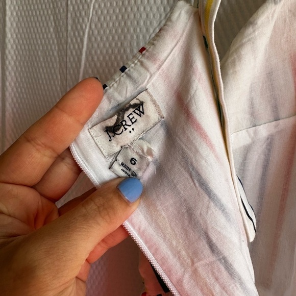 J. Crew Pastel Multi-Stripe Maxi Dress - Picture 5 of 6